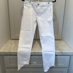 AofS White Cropped Jeans